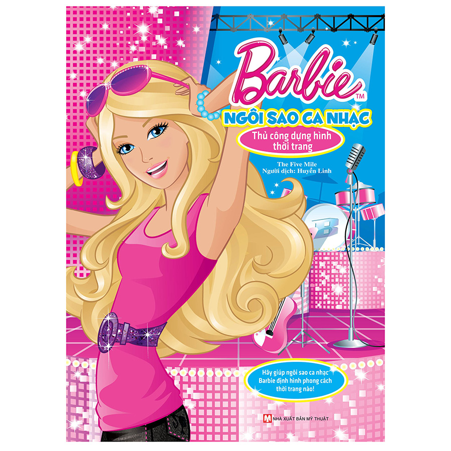 Combo 10 Cuốn: Tuyển Tập Barbie Thủ Công Dựng Hình Thời Trang (Tặng Kèm Miếng Bóc Dán)