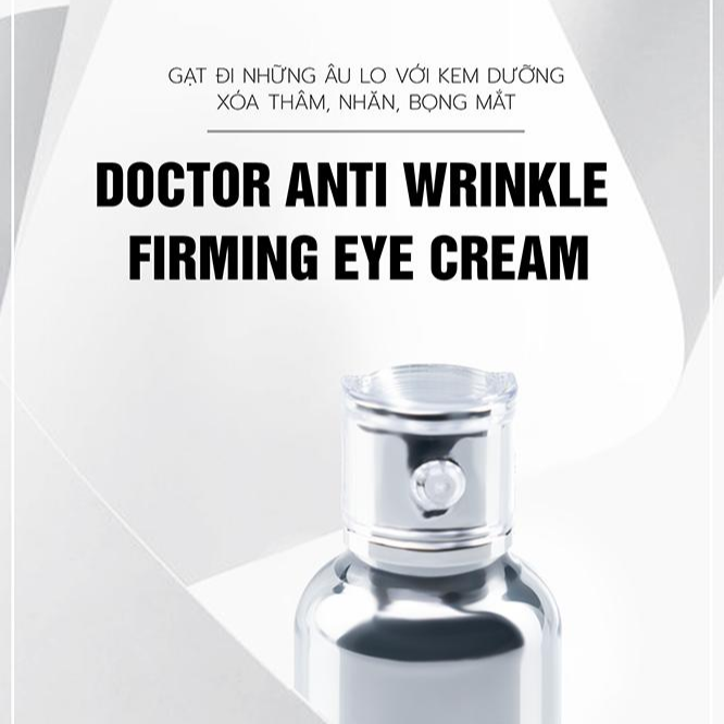 KEM DƯỠNG XÓA THÂM, NHĂN, BỌNG MẮT - DOCTOR ANTI WRINKLE FIRMING EYE CREAM MIFUKI (30ML)