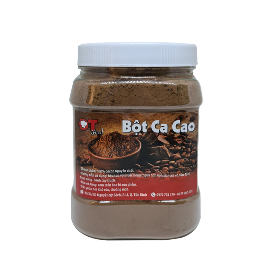 Combo 2 Hộp Bột CaCao Nguyên Chất Cao Cấp DTFood