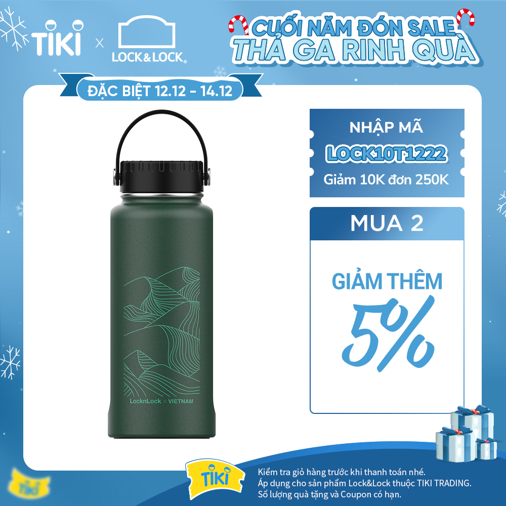 Bình giữ nhiệt LocknLock Riga Tumbler Vietnam Edition LHC4160 897ml