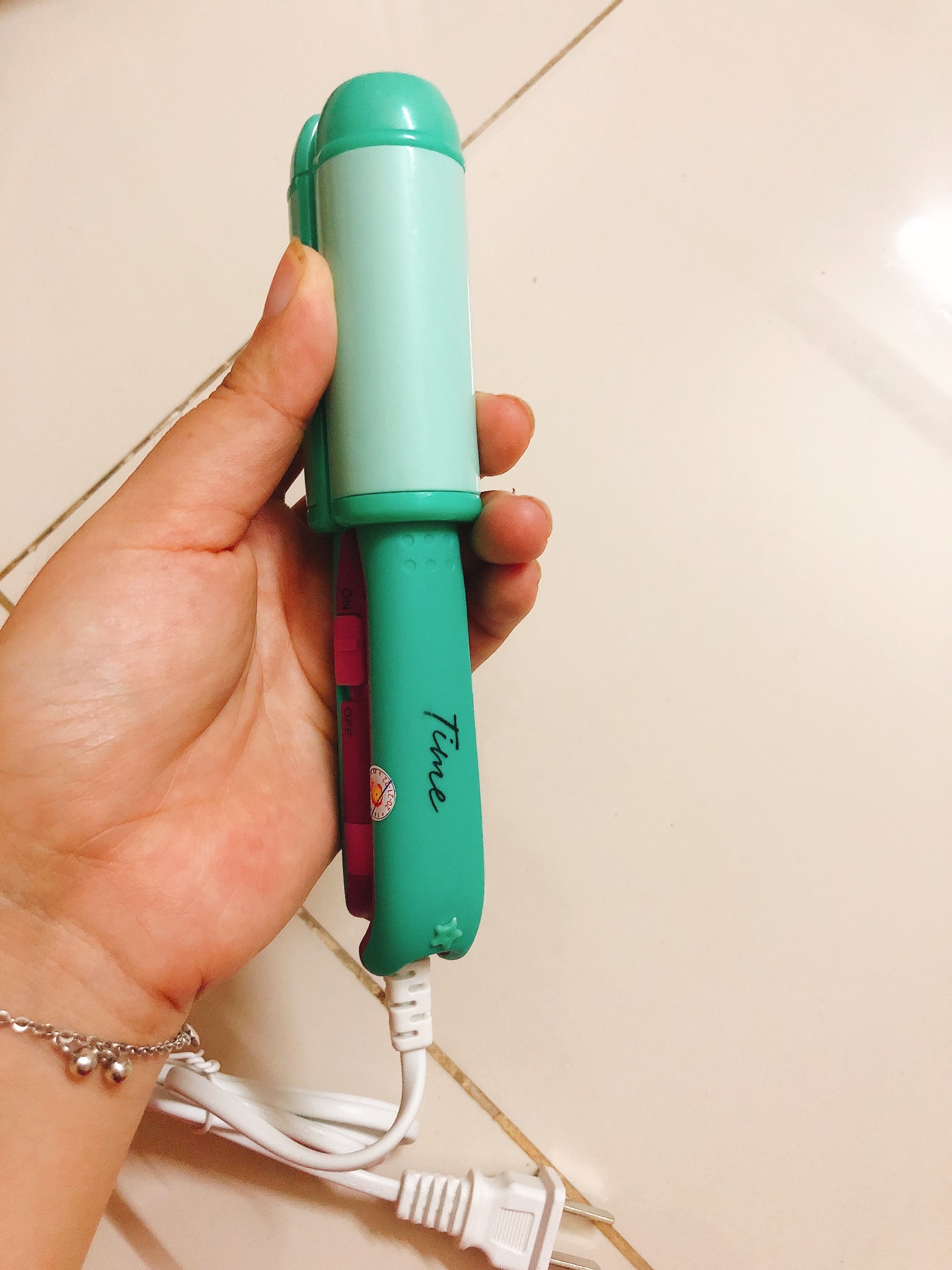 Máy làm tóc mini 2 trong 1 siêu xinh KM Summer Fruit - màu sắc giao ngẫu nhiên