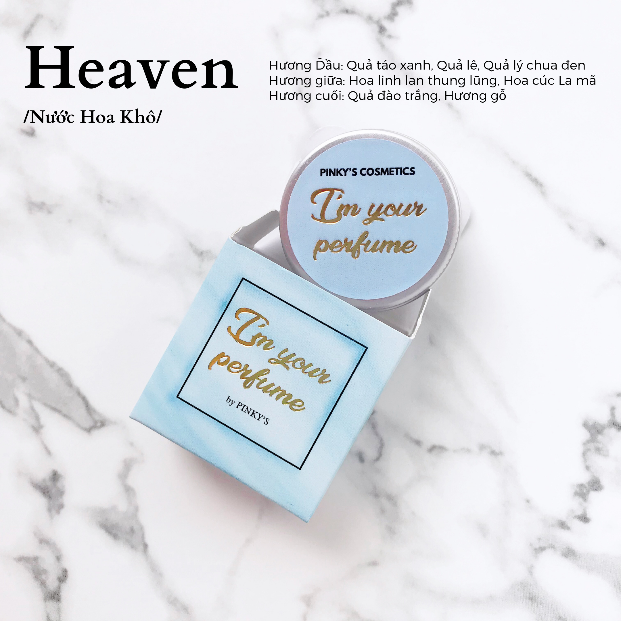 Nước Hoa Khô PINKY'S - mùi Heaven