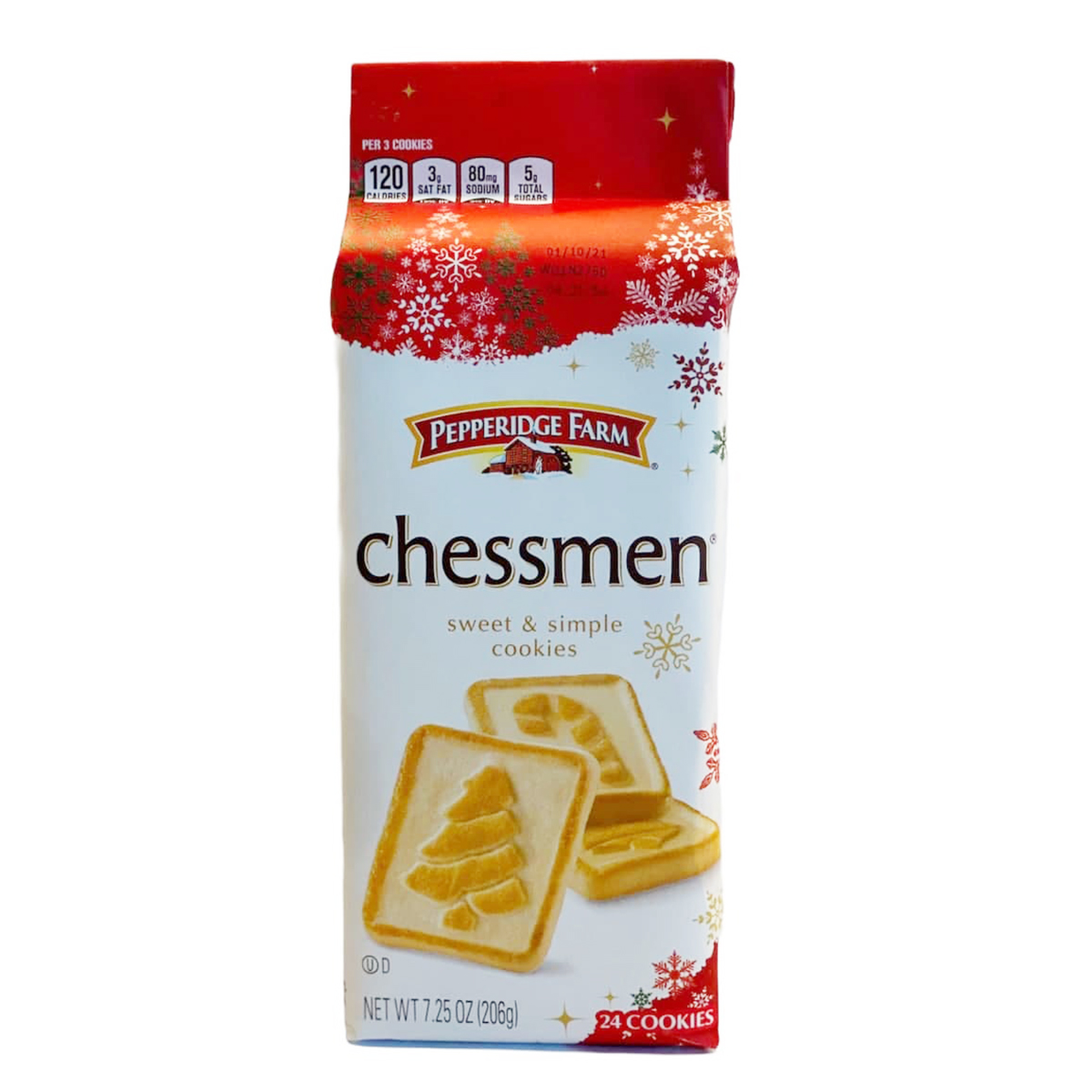 Bánh Quy Bơ Chessmen Pepperidge Farm (206g)