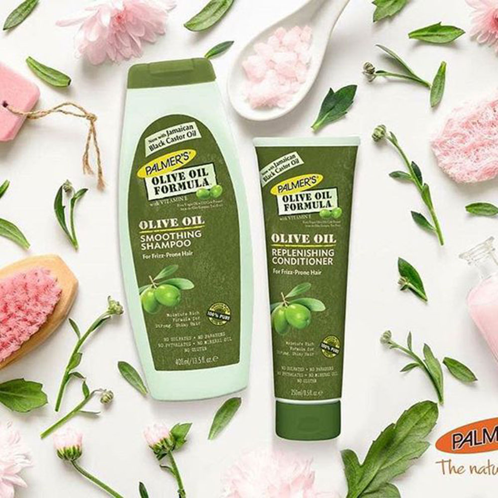 Dầu gội dưỡng tóc nuôi dưỡng và bảo vệ tóc và da đầu Olive Palmer's Olive Oil Formula