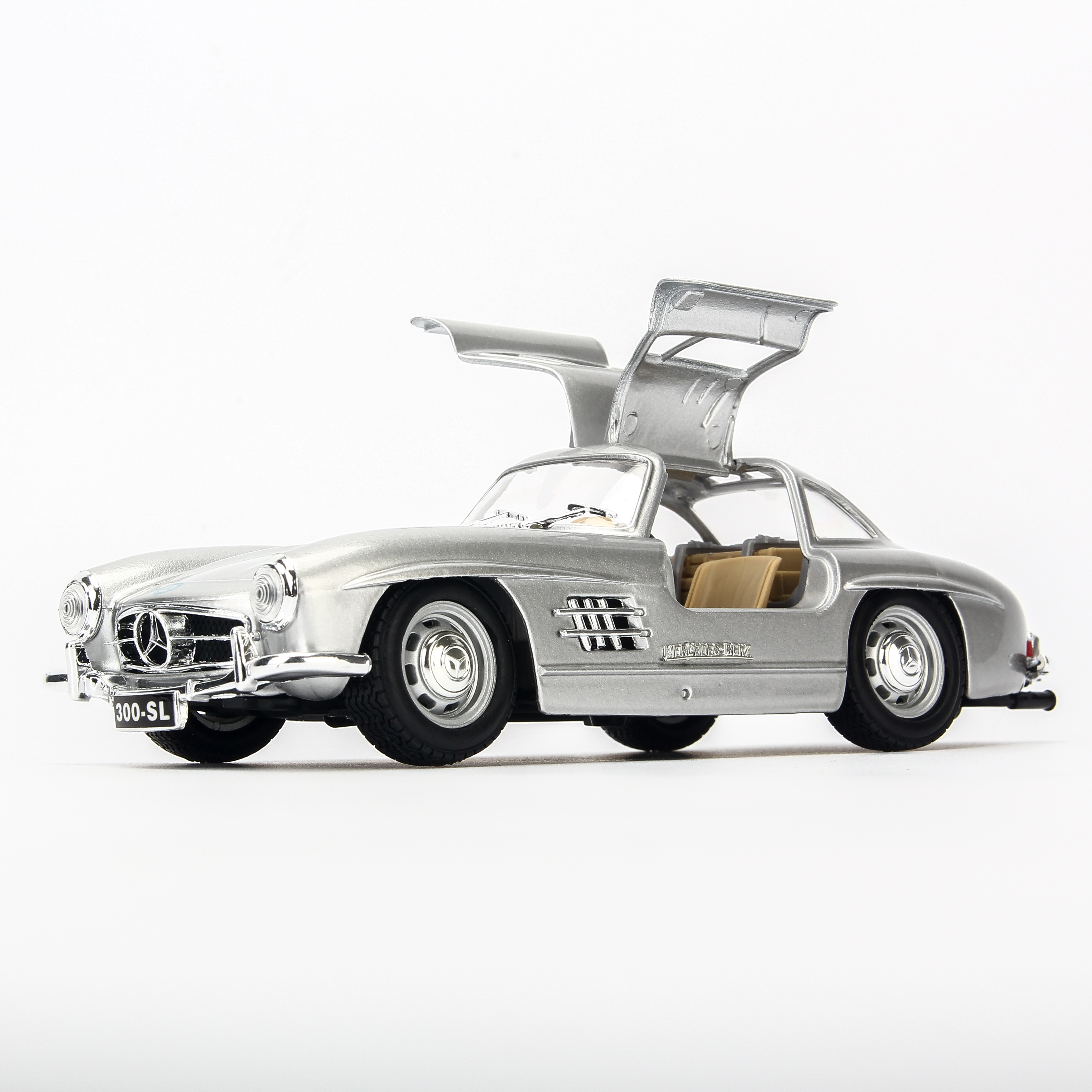 Mô Hình Xe Mercedes-Benz 300Sl 1954 Silver 1:24 Bburago-MH18-22023