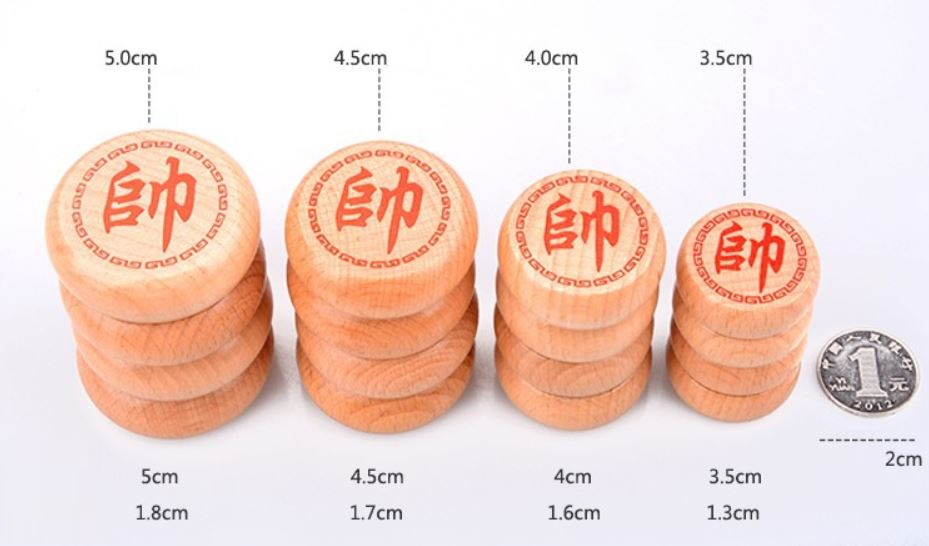 Bộ Cờ Tướng Gỗ + Bàn Cờ Tướng 40*35cm, Cờ Tướng Gỗ Có Bàn Là Hộp Đựng Chính Hãng