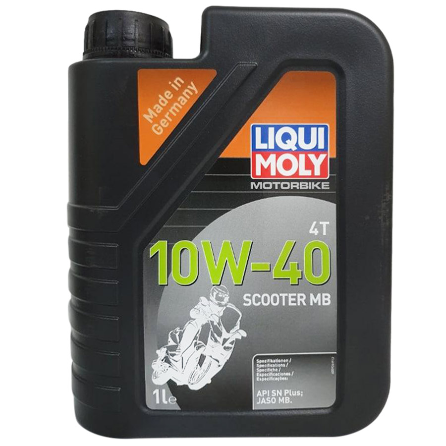 NHỚT CHUYÊN DÙNG CHO XE TAY GA LIQUI MOLY MOTORBIKE SCOOTER 10W-40 20832 1LIT