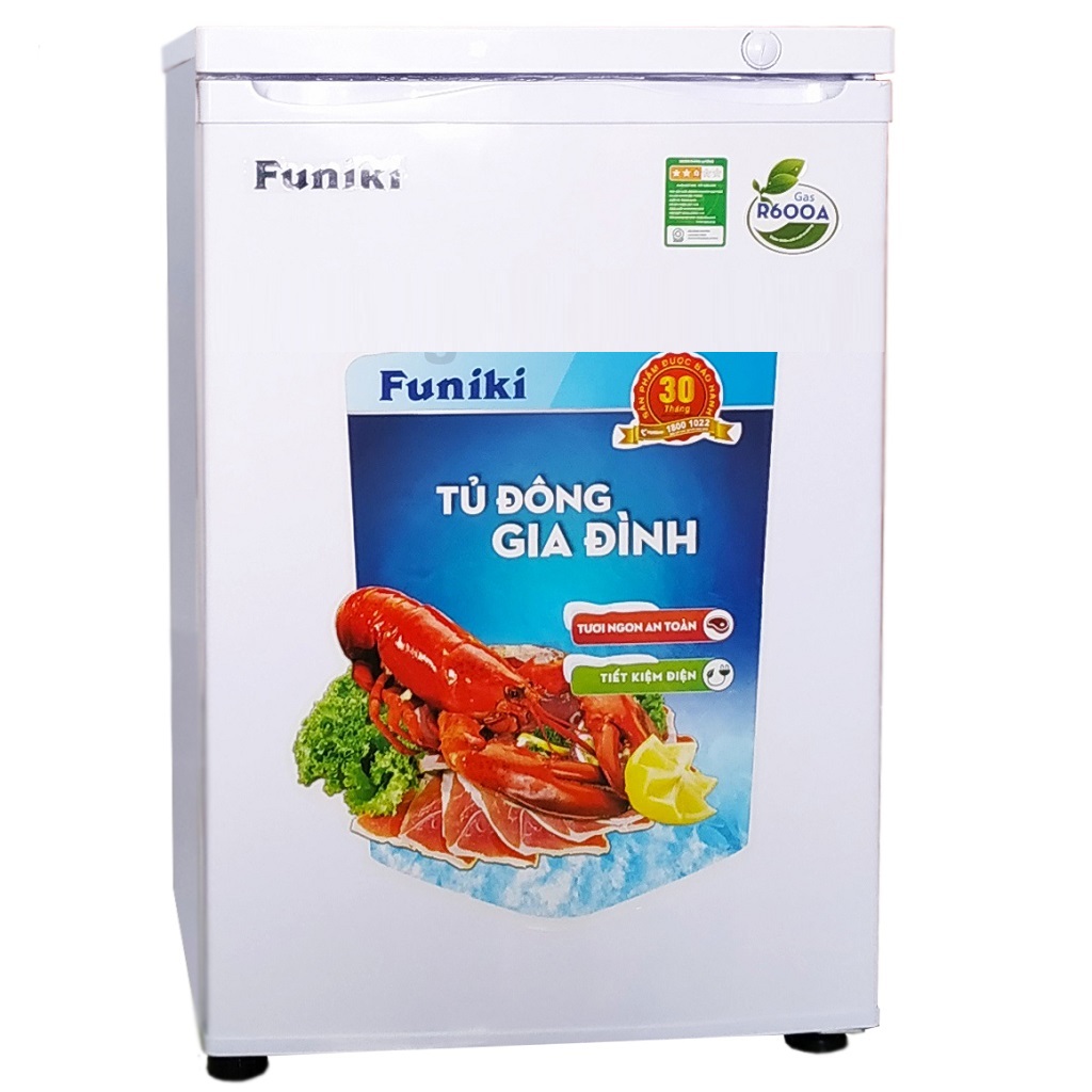 Tủ đông mini funiki Hòa Phát HCF-116S Hàng Chính hãng