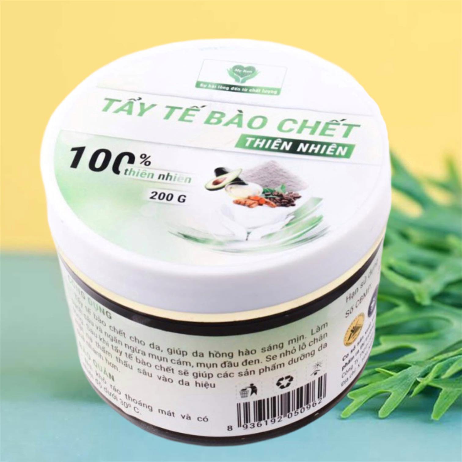 TẨY TẾ BÀO CHẾT THIÊN NHIÊN MẸ KEN  HỦ 200ML- Láng mịn body, tẩy sạch da chết cơ thể, TẨY TẾ BÀO CHẾT MẸ KEN