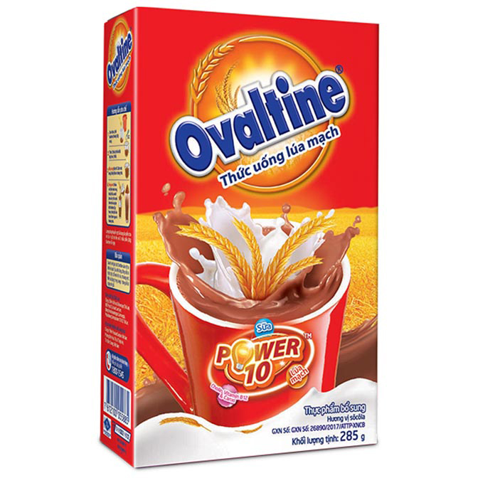 Bột Cacao Lúa Mạch Ovaltine - Hộp 285g
