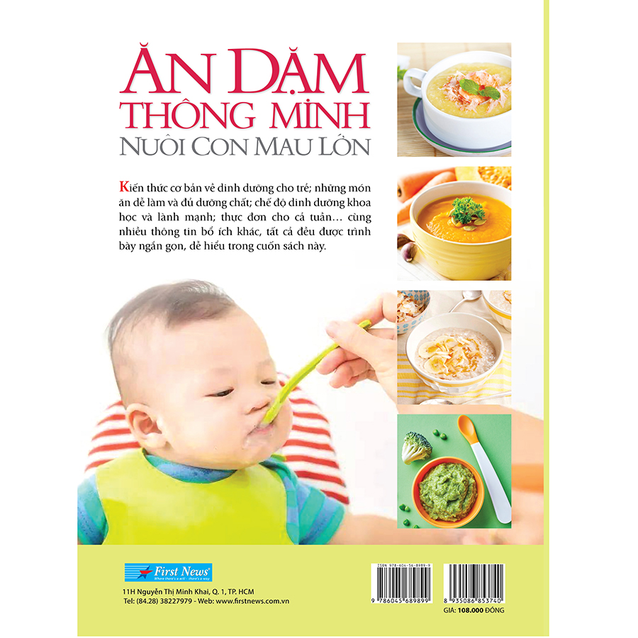 Ăn Dặm Thông Minh - Nuôi Con Mau Lớn (Tái Bản)