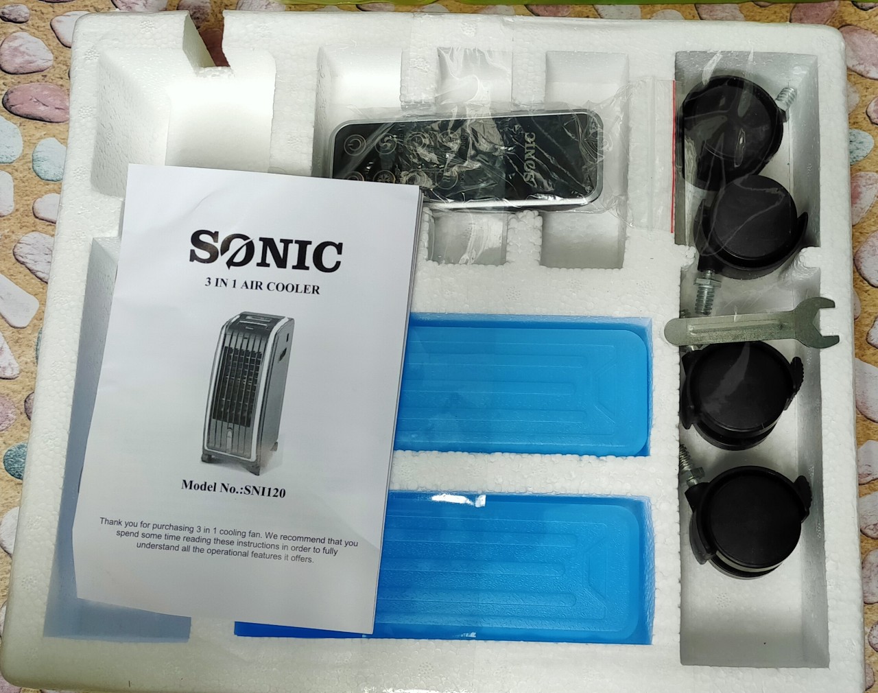 QUẠT MÁT HƠI NƯỚC SONIC SNI120 (75W) - HÀNG CHÍNH HÃNG