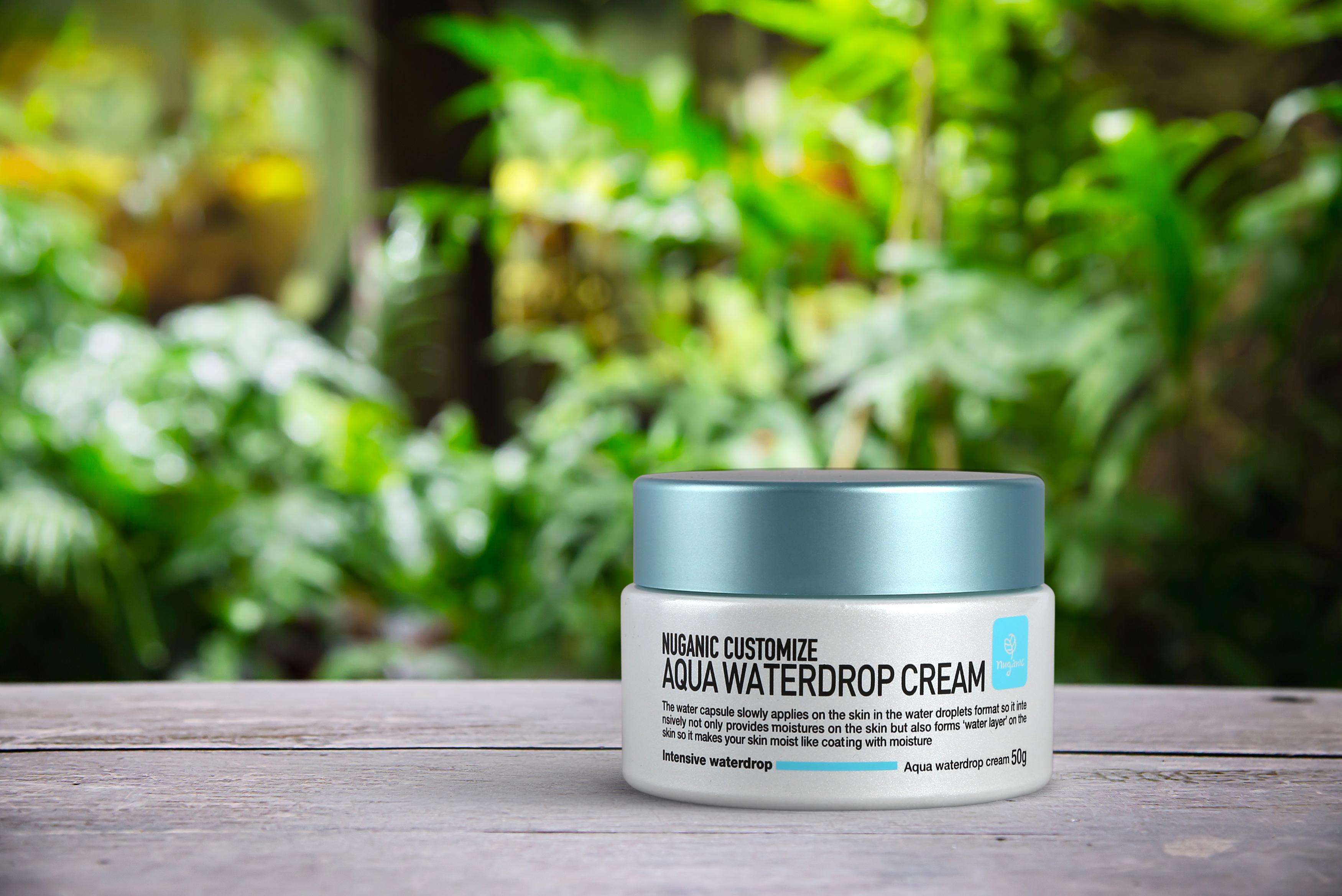 Kem dưỡng ẩm Nuganic Customize Aqua Waterdrop Cream