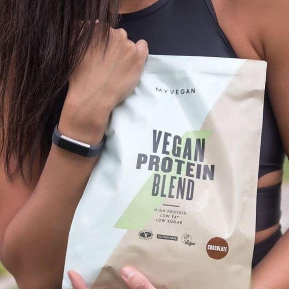 Sữa bổ sung đạm dành cho người ăn chay Vegan Blend Protein Myprotein vị  Chocolate