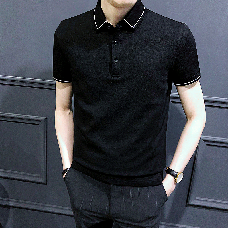Áo phông, áo thun Nam Polo cổ bẻ có đường viền mang phong cách Hàn Quốc lịch lãm, chất liệu vải Cotton cao cấp, mềm mịn,dáng ôm, co giãn, hợp xu hướng thời trang - Mẫu HOT