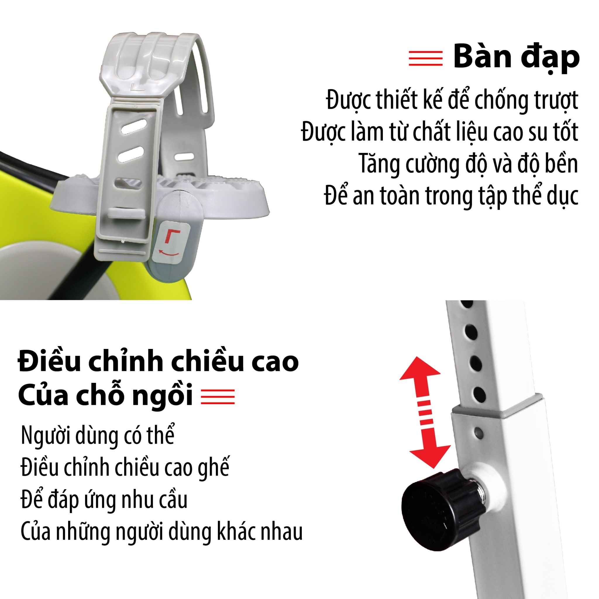 Xe đạp tập thể dục, Xe đạp thể thao,Xe đạp thể dục trong nhà giảm mỡ, săn chắc cơ thể, S500 - S303 - Elite 03 có đồ hồ hiển thị quãng đường, calo tiêu thụ, (hàng nhập khẩu)