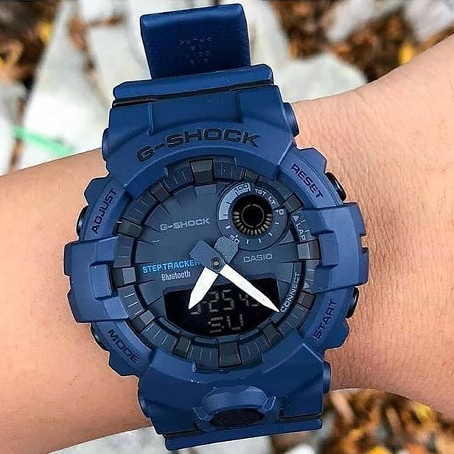 Đồng hồ nam dây nhựa Casio G-Shock chính hãng GBA-800-2ADR