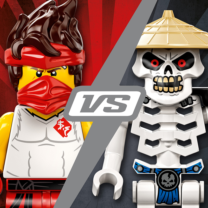 Đồ chơi LEGO Đấu Trường Ninjago - Kai Đối Đầu Skullin 71730