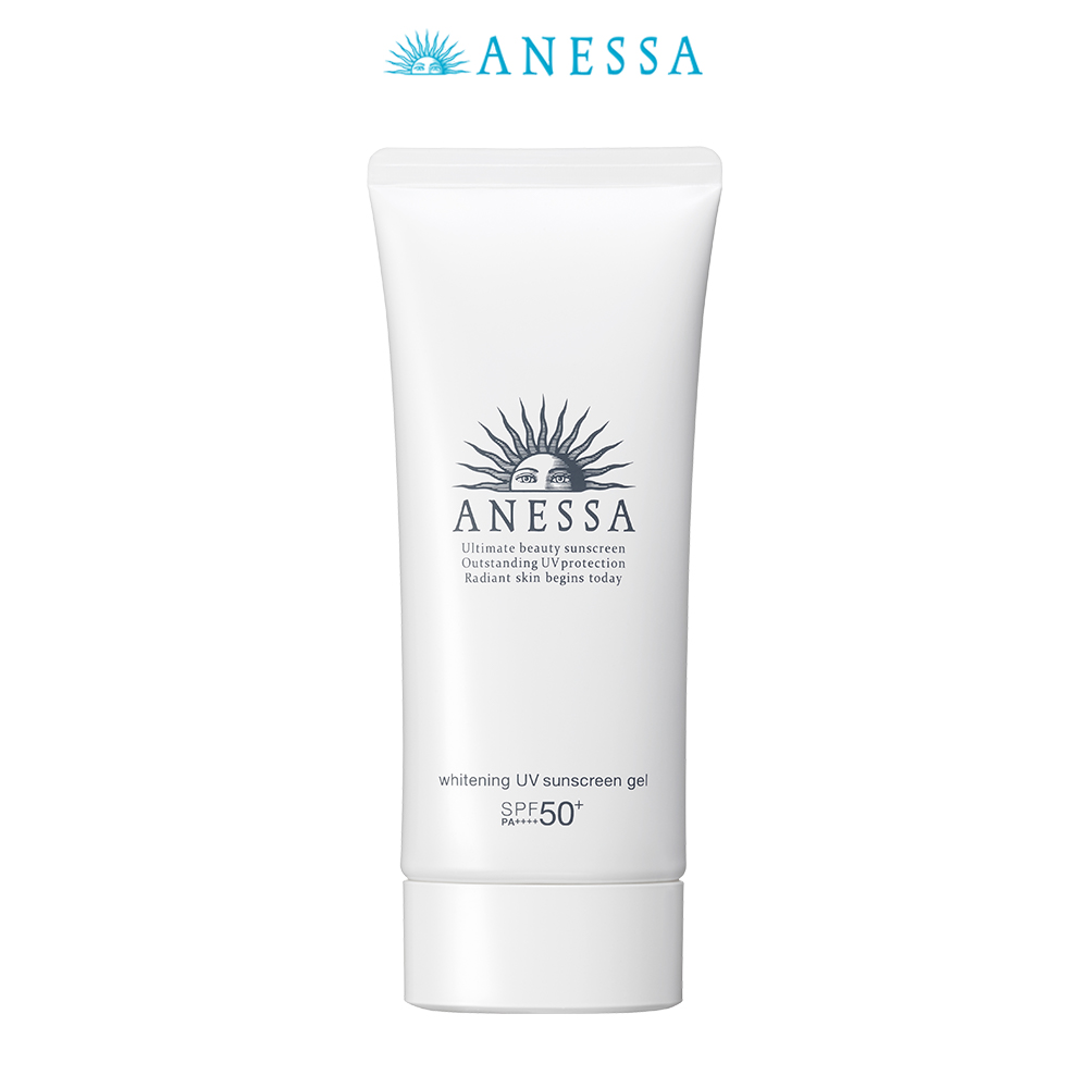 Kem chống nắng dạng gel dưỡng sáng nâng tông & hiệu chỉnh sắc da Anessa Brightening UV Sunscreen Gel SPF50+ PA++++ 90g