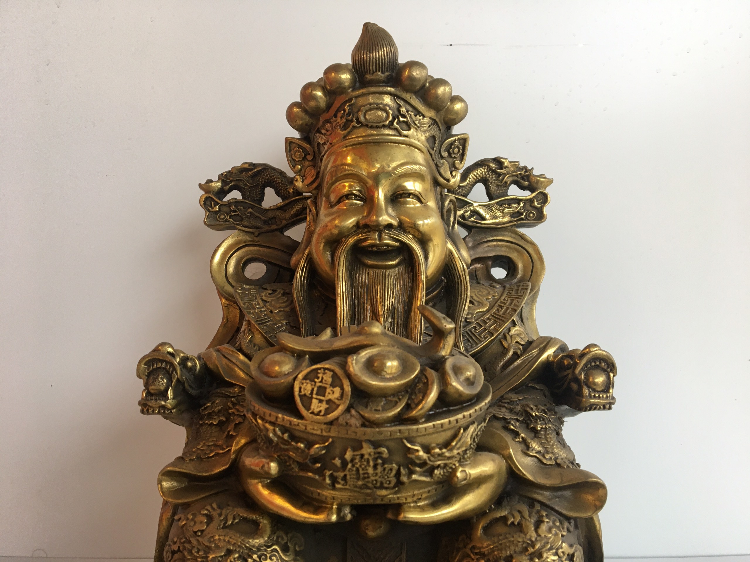 Tượng thần tài bằng đồng