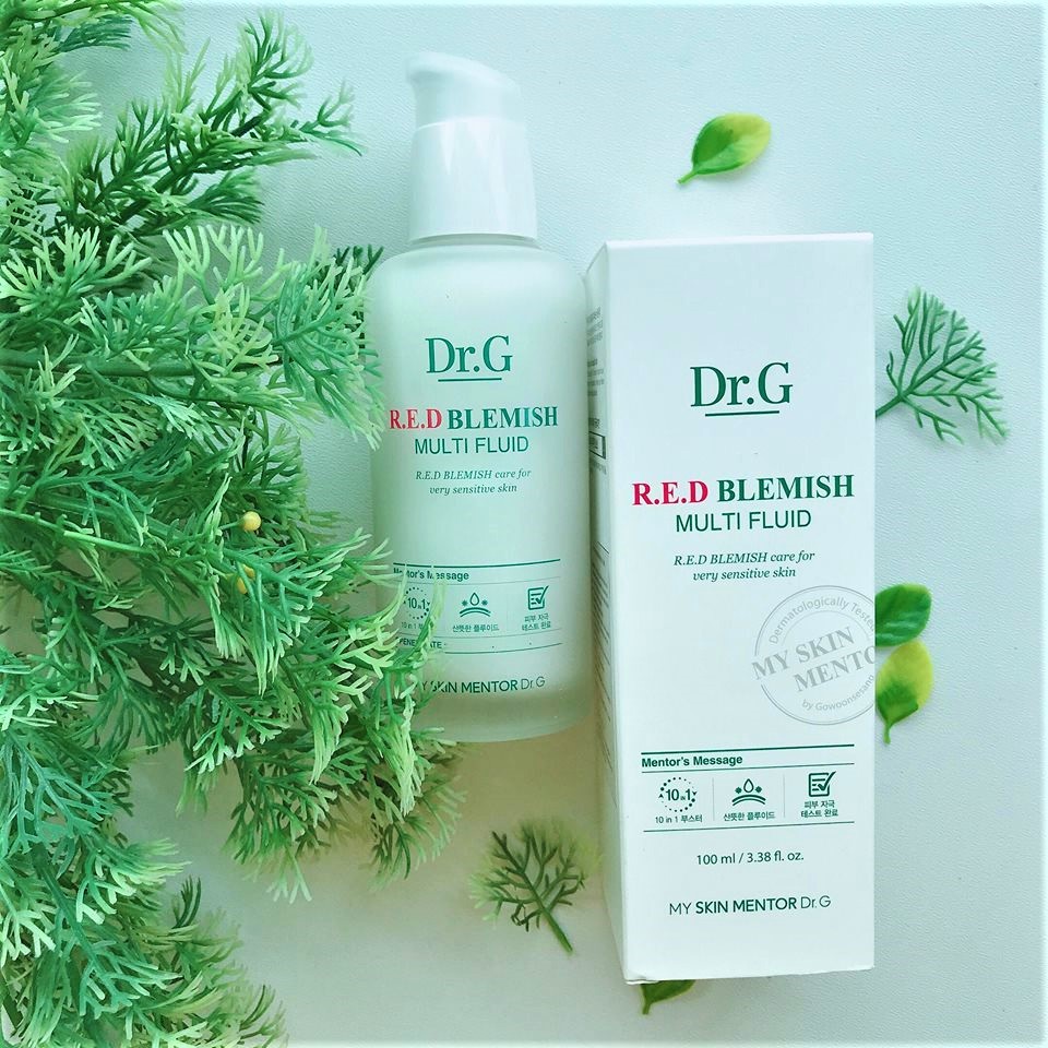 Tinh Chất Dưỡng Da Đa Năng Cho Da Dị Ứng Dr.G R.E.D Blemish Multi Fluid MM12 (50ml)