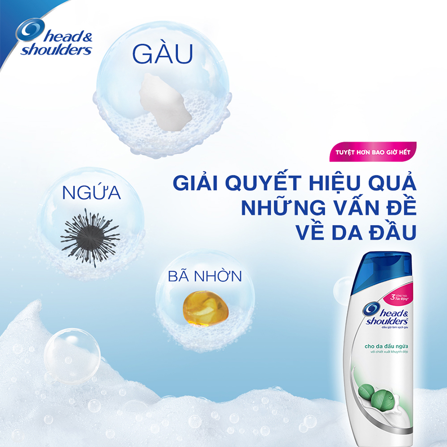 Dầu Gội Head &amp; Shoulders Cho Da Đầu Ngứa 1200ml