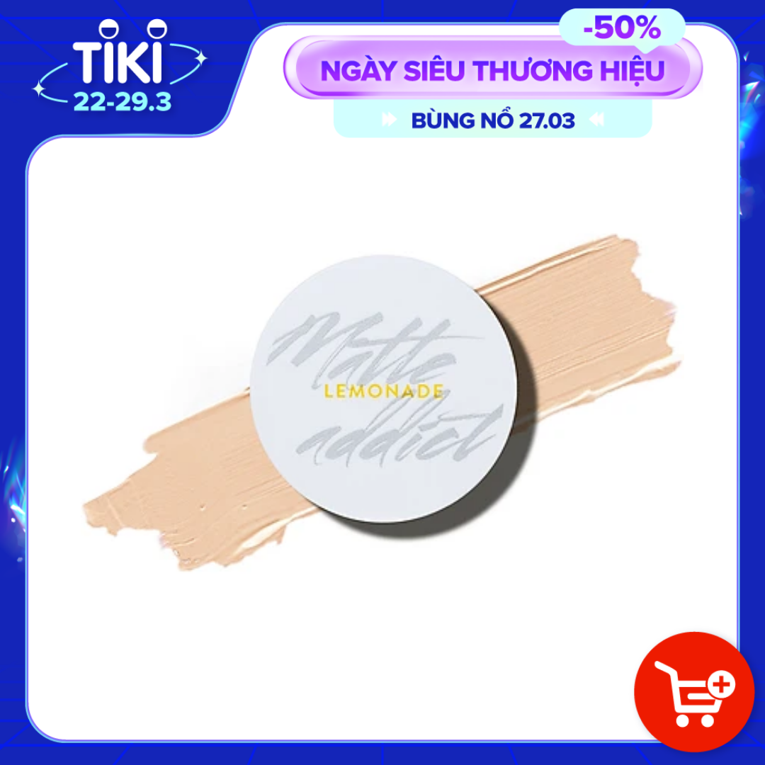 Phấn Nước Đơn Lemonade Matte Addict Single Cushion 16g