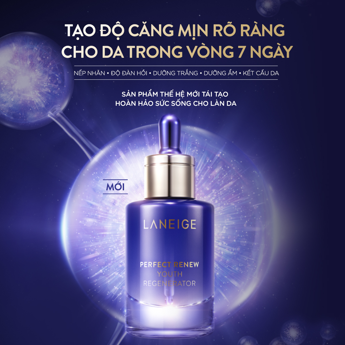 Bộ Tinh Chất Dưỡng Da Ngăn Ngừa Lão Hoá Laneige Perfect Renew Youth Regenerator 40ml + 28ml