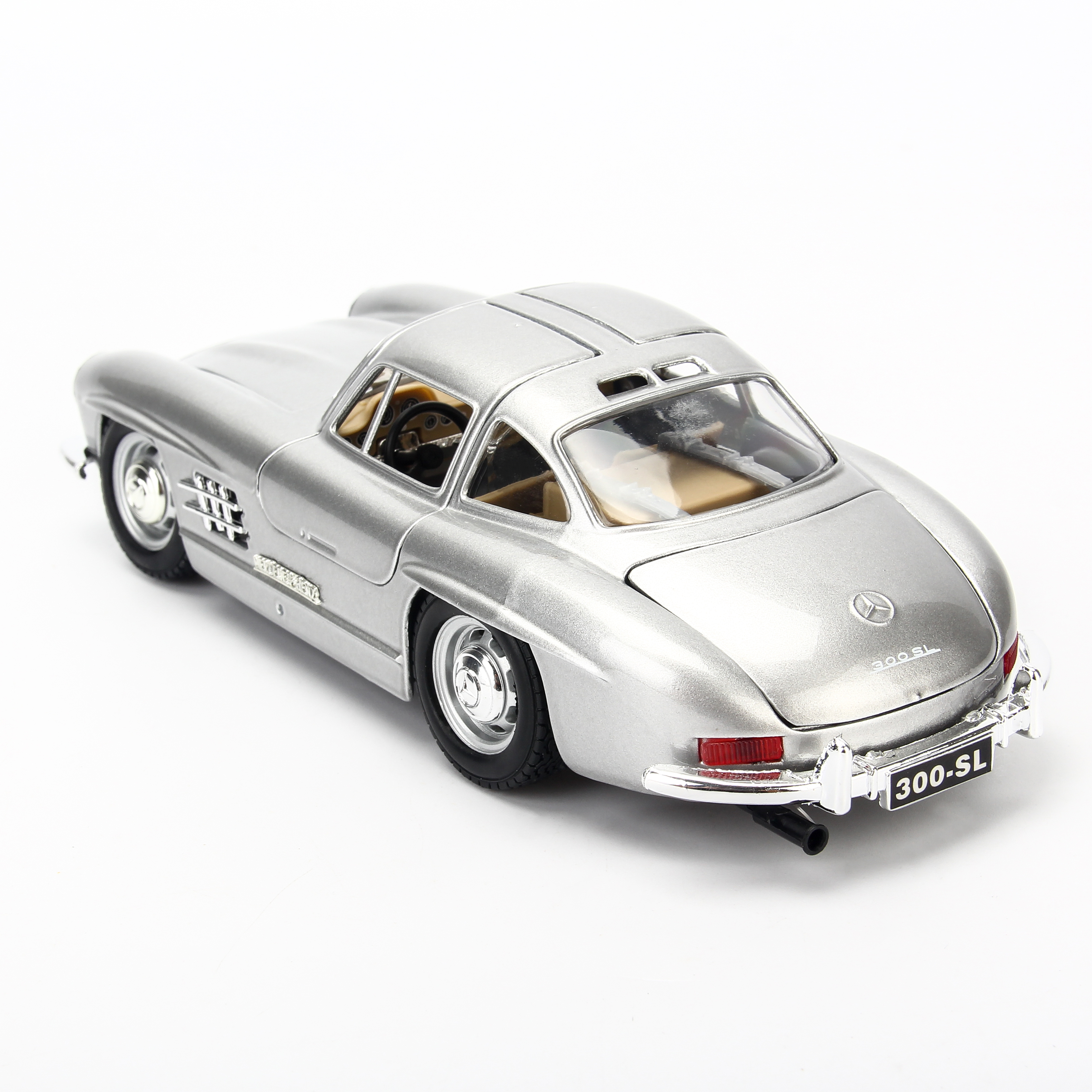 Mô Hình Xe Mercedes-Benz 300Sl 1954 Silver 1:24 Bburago-MH18-22023