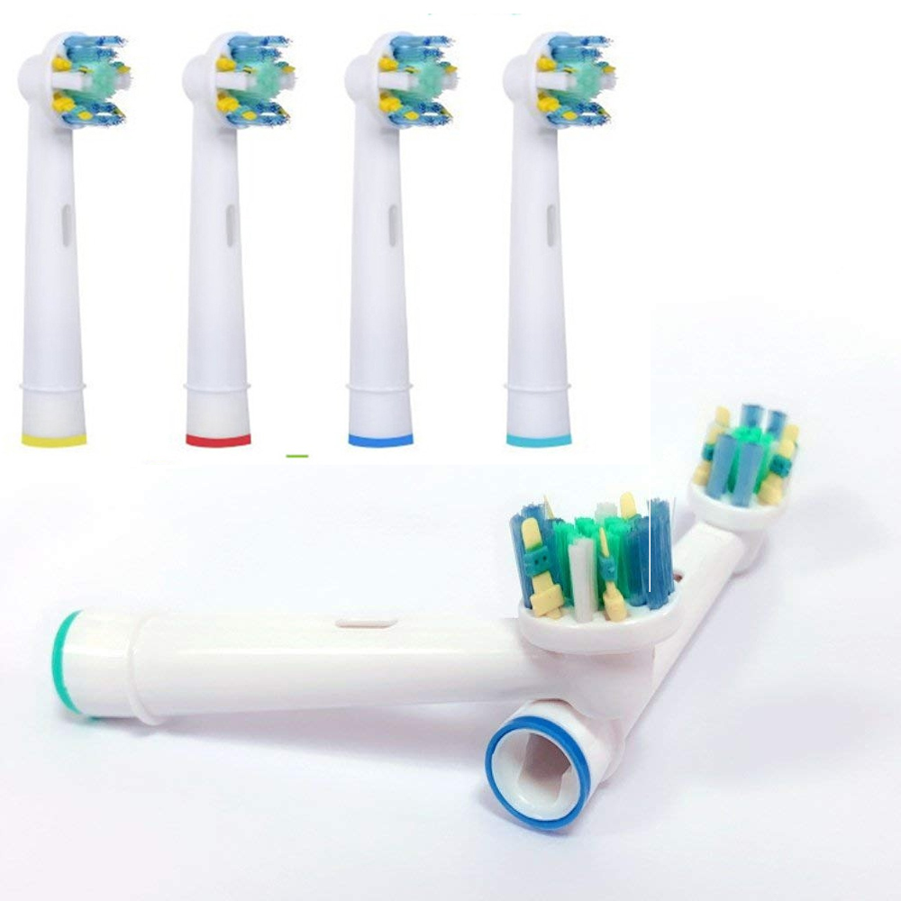 Bộ 4 đầu bàn chải đánh răng điện Đánh tan mảng bám thay thế cho máy Oral–B - Xuất xứ: Đức