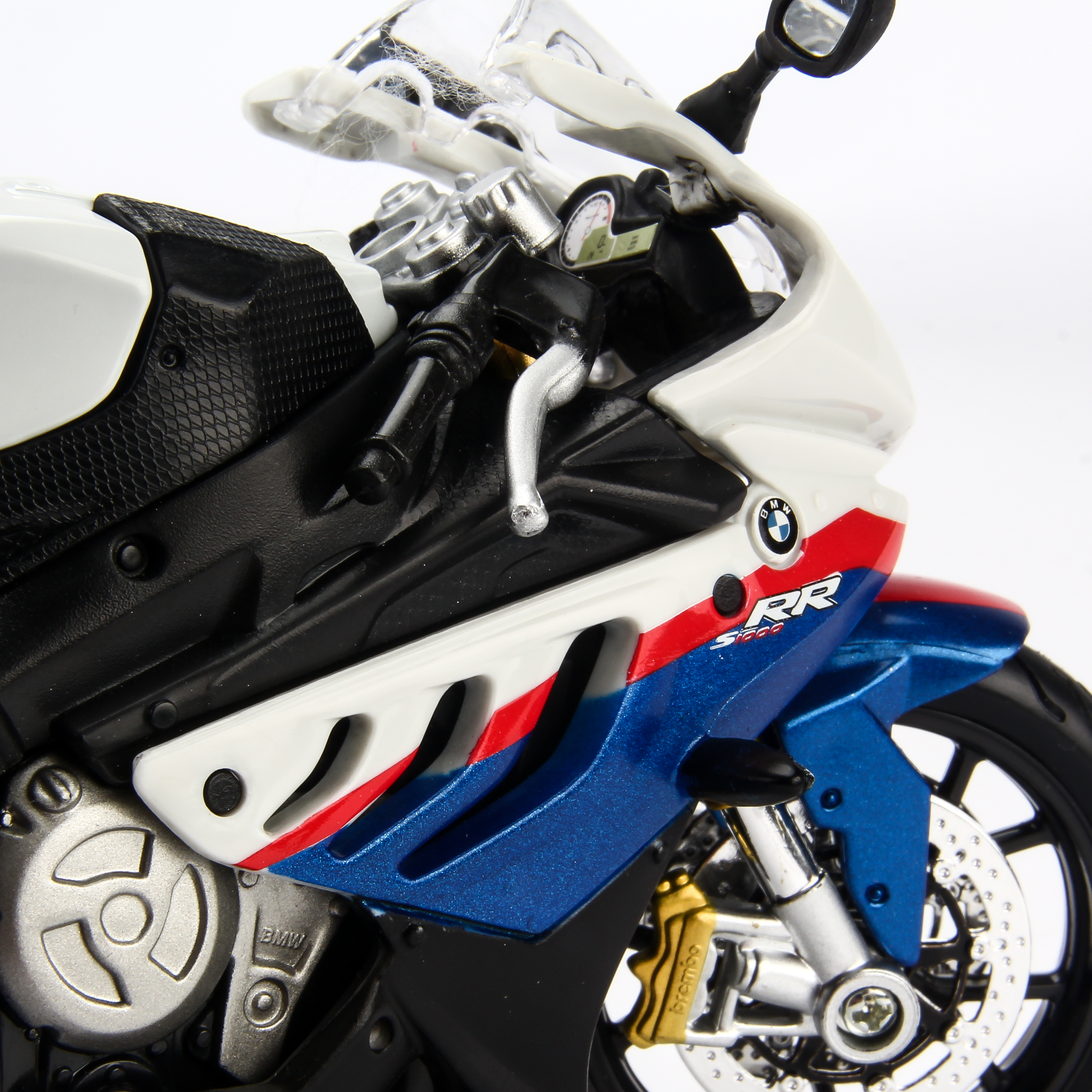 Mô Hình Xe Bmw S1000RR White 1:12 Maisto MH-31101-2