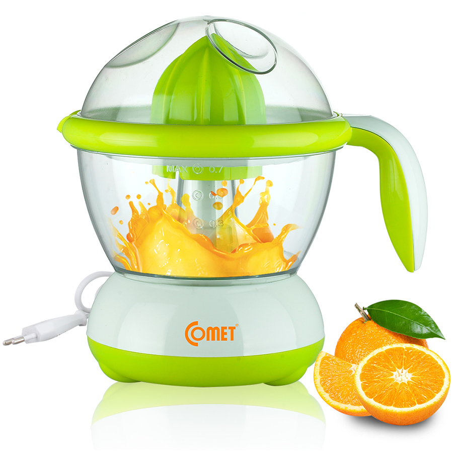 Máy Vắt Cam Comet CM9928 - Trắng Xanh Lá - Hàng Chính Hãng