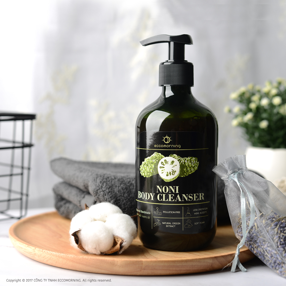 Sữa Tắm Tinh Chất Trái Nhàu eccomorning Noni Body Cleanser 500 ml
