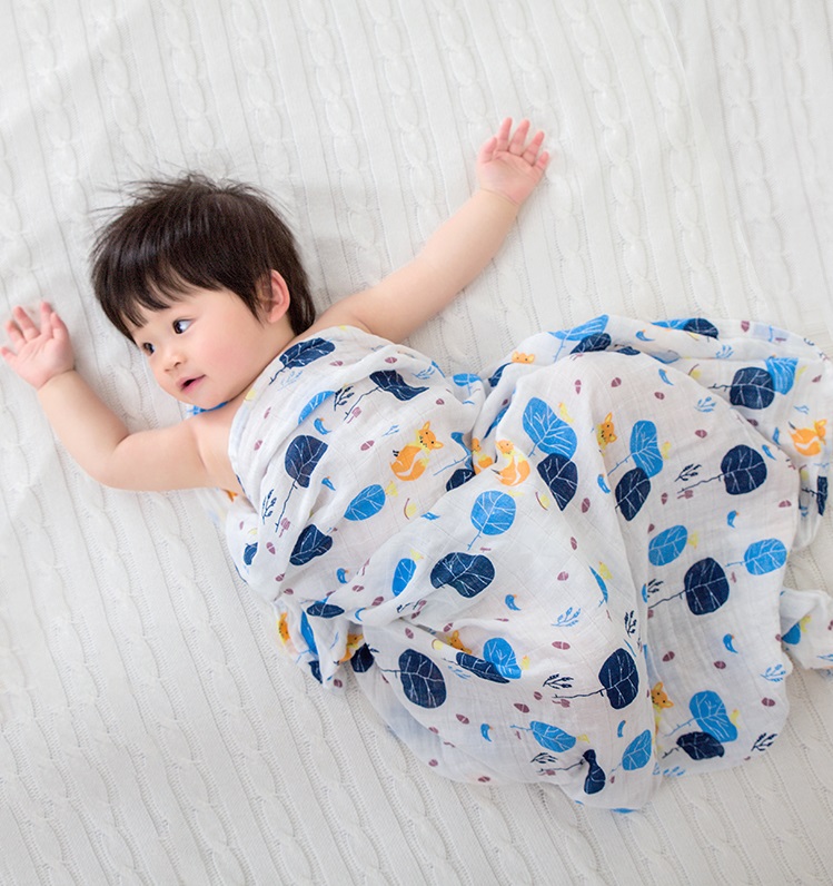 Set 2 Khăn Tắm Em Bé Sợi Tre Bonny Siêu Mềm Và Thấm Hút - Giao họa tiết ngẫu nhiên