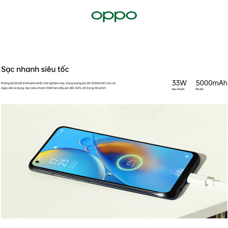 Điện Thoại Oppo A74 (8GB/128G) - Hàng Chính Hãng