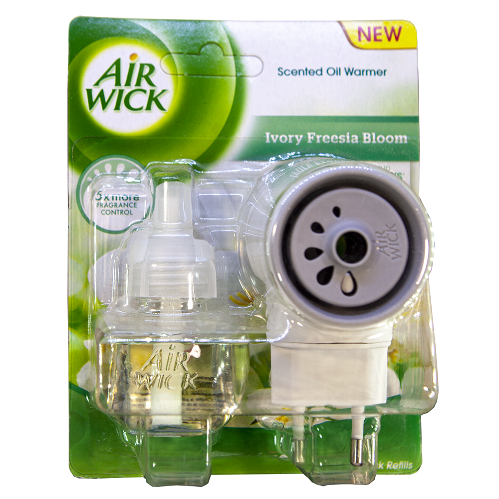 Bộ khuếch tán tinh dầu tự động Air Wick Ivory Freesia Bloom 19ml QT04986 - lan trắng nam phi