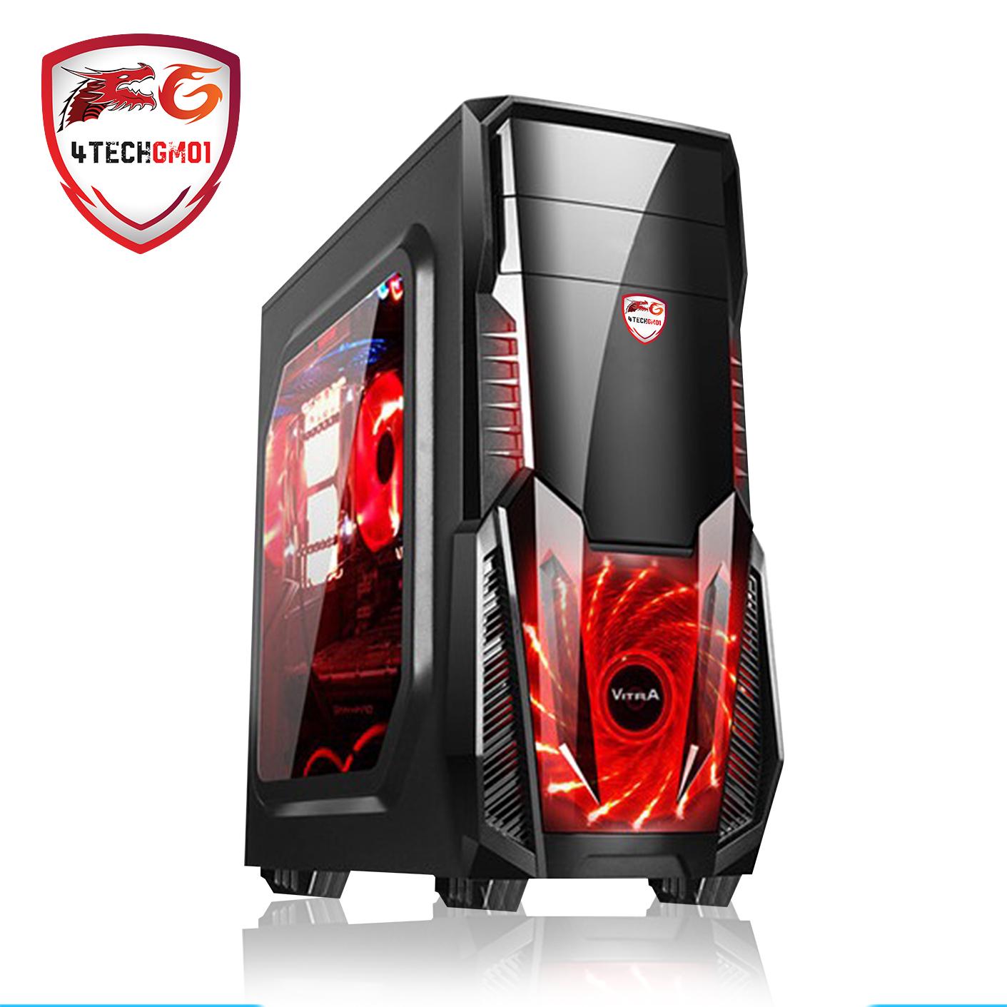 Máy Tính Chơi Game 4TechGM01 Core i3 2100, RAM 4GB, HDD 500gb, VGA rời GT630 (chuyên LOL, Fifa) - Hàng Chính Hãng.