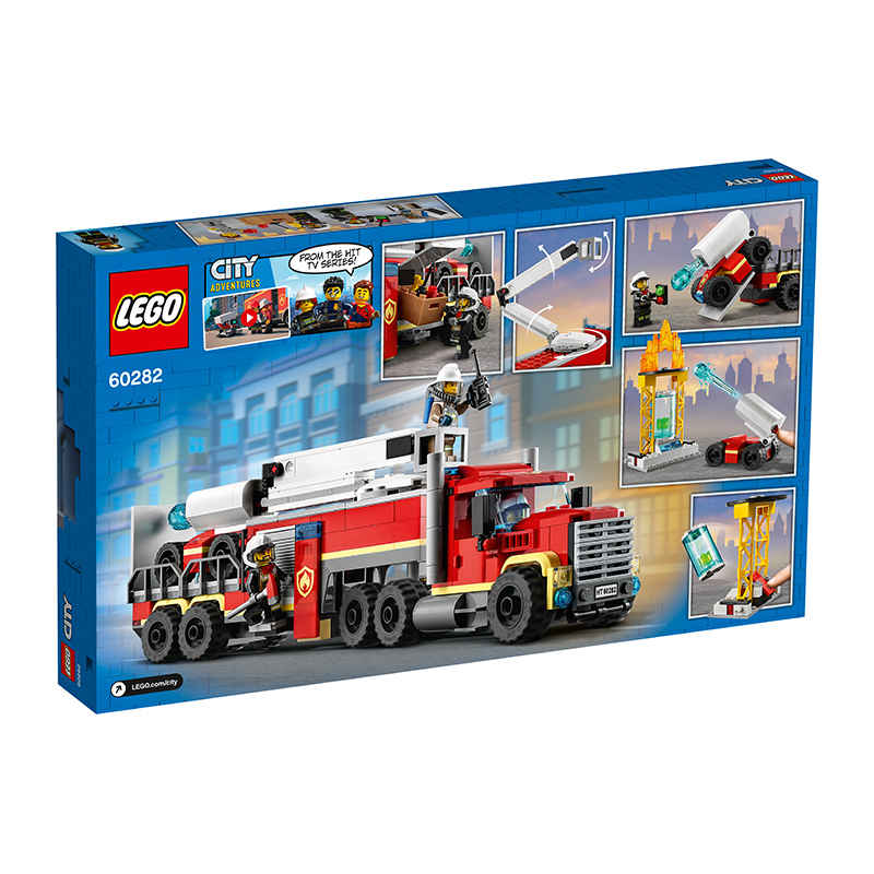 Đồ Chơi Lắp Ráp LEGO Xe Đầu Kéo Chữa Cháy 60282 Cho Bé Trên 6 Tuổi