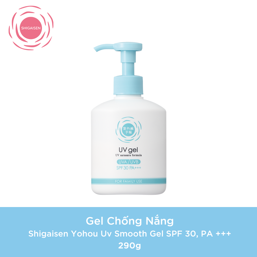 Gel Chống Nắng Shigaisen Yohou Uv Smooth Gel SPF 30 PA +++ (290g)