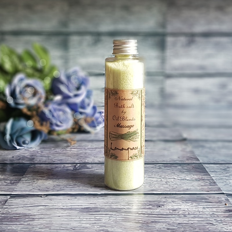 Muối Massage Đẹp Mịn Da Sả Chanh Ecolife - Lemongrass Massage Salt