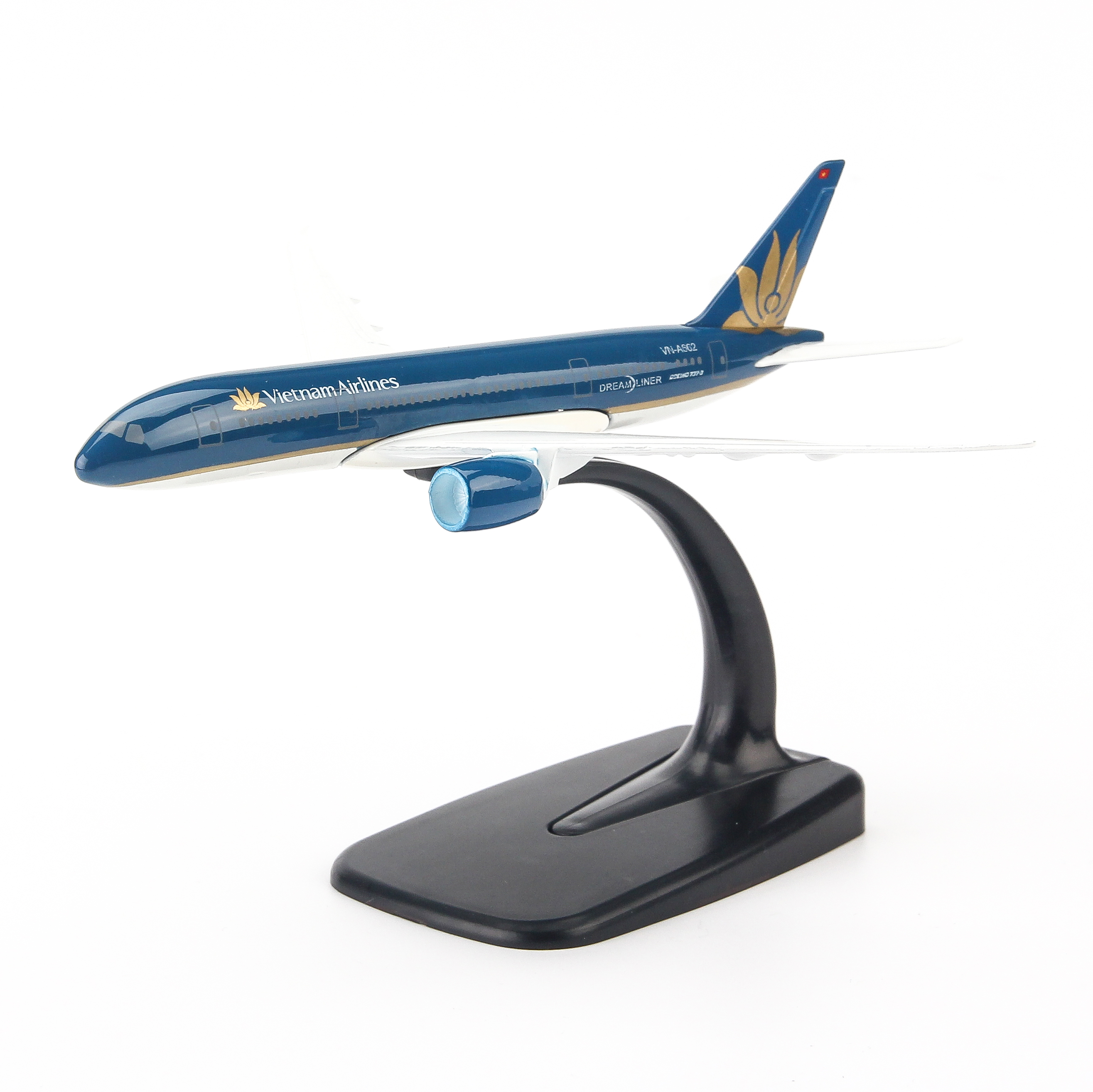 Mô Hình Máy Bay Trưng Bày Vietnam Airlines Everfly (Xanh Dương Đậm)