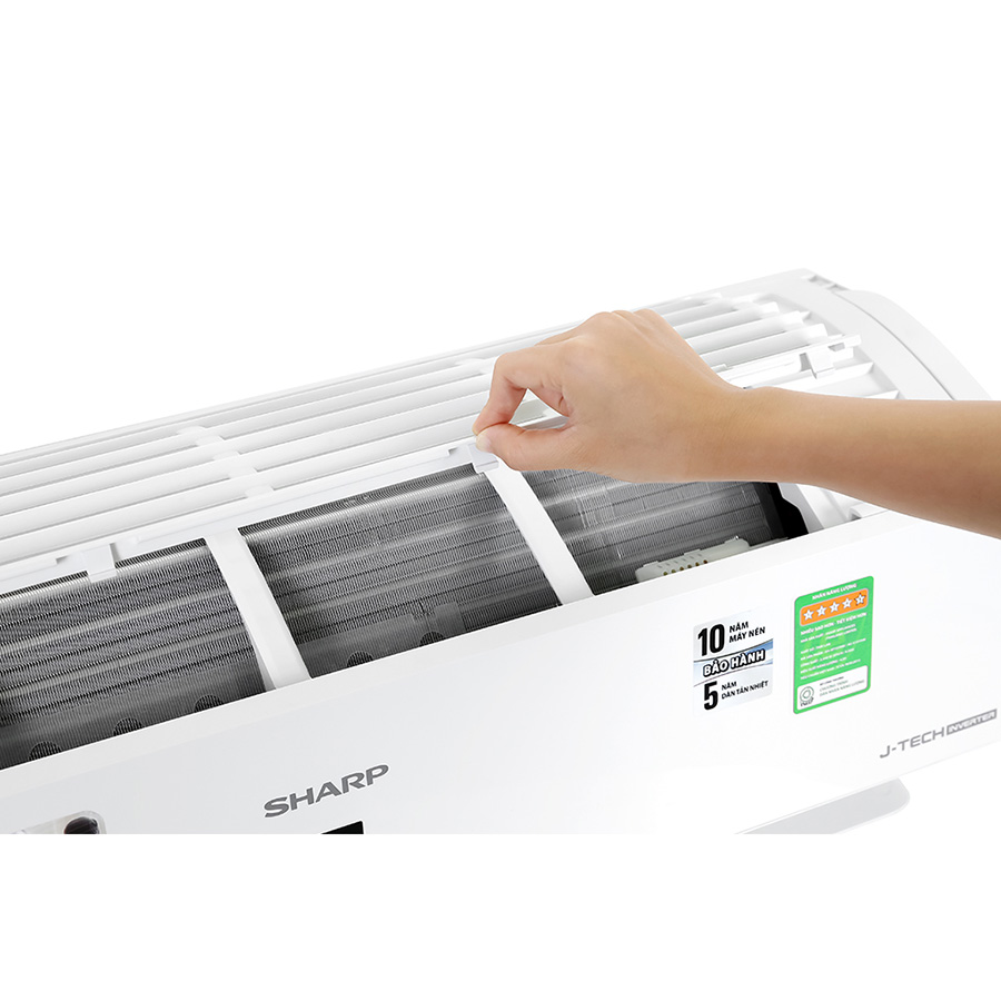 Máy Lạnh Sharp Inverter 1 HP AH-XP10YMW - Chỉ giao HCM