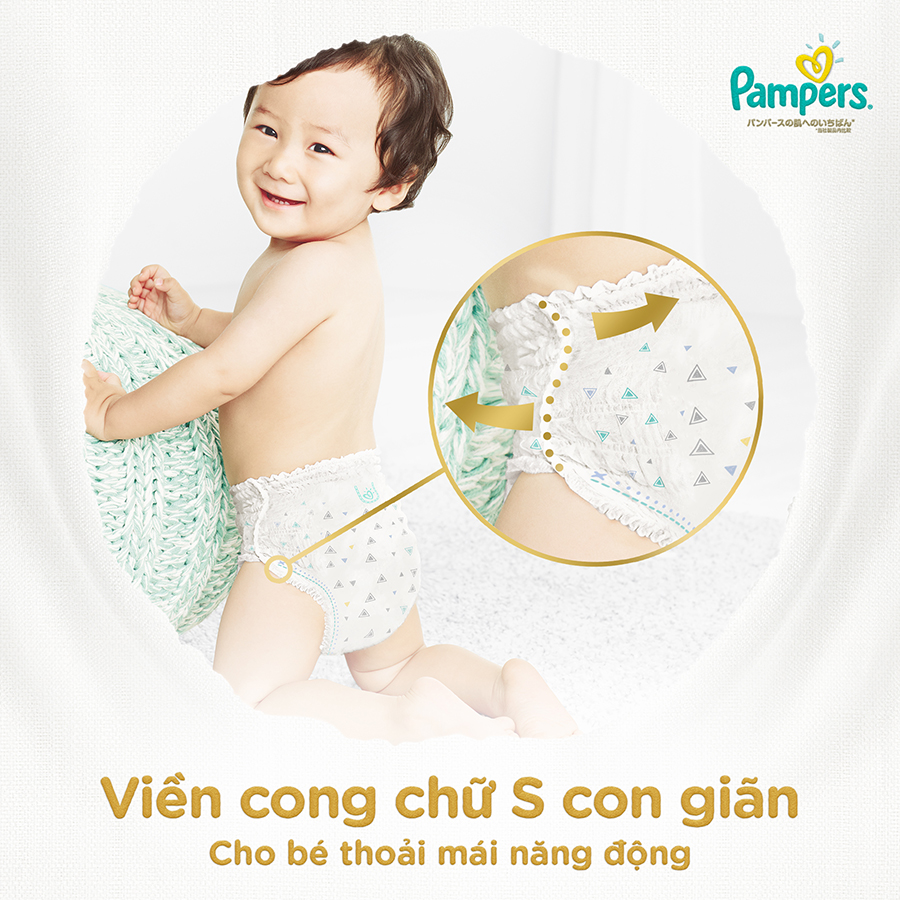 Tã Quần Pampers Nội Địa Nhật Bản Gói Cực Đại M44