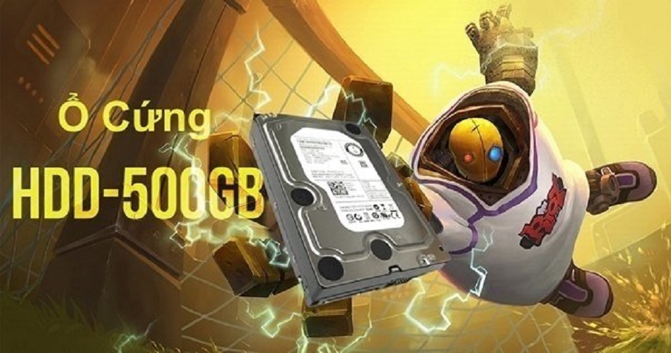 Máy Tính Chơi Game 4Tech GM01 Core i3 2100