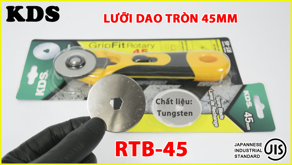 Lưỡi dao tròn 45mm KDS RTB-45