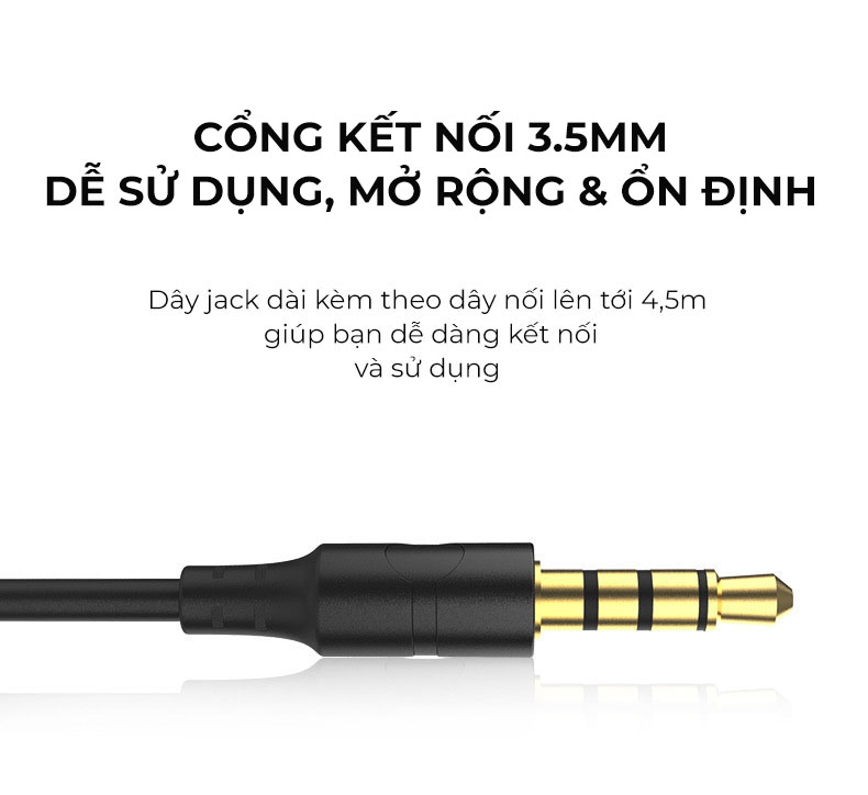 Tai nghe học tiếng Anh, học Online, làm việc & họp trực tuyến cao cấp | Có Mic đàm thoại | Siêu nhẹ - Hàng chính hãng