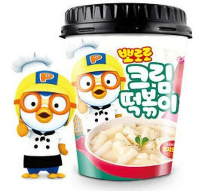 Bánh gạo Sốt Kem Pororo 115gr-Tteok-Bokki  NOGGA