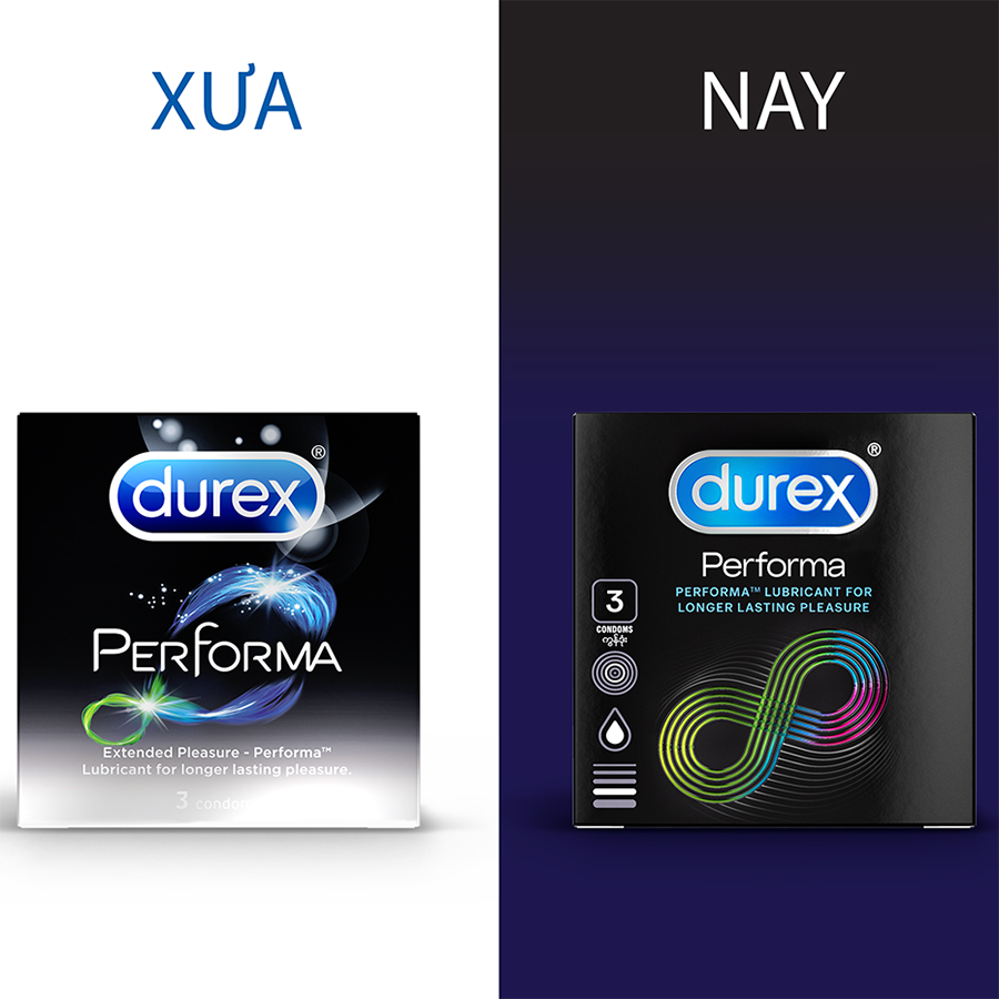 Bao cao su Durex Performa 3 bao