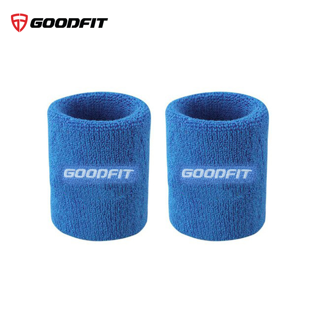 Băng cổ tay thấm mồ hôi GoodFit chất cotton mềm mại an toàn cho da GF303W