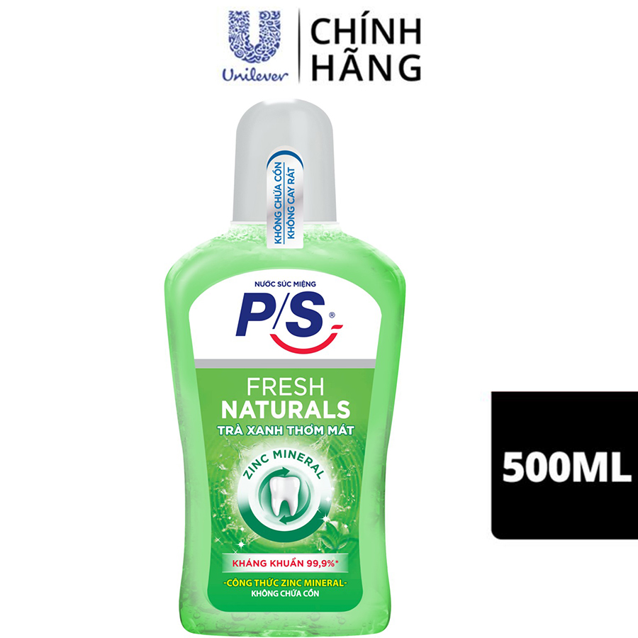 Nước Súc Miệng P/S Expert Protection Fresh Naturals